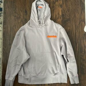 Calvin Klein x Heron Preston Collab Hoodie
Hue Gray 
Worn x1
Size: Large